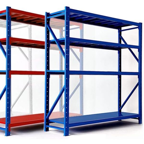 Four Layers SGS Light Duty Metal Shelving 0.2T Adjustable Warehouse Shelving