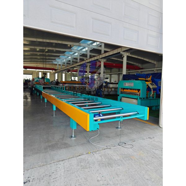 40M/Min C21 Roofing Sheet Manufacturing Machine 0.3-0.8mm Material Thickness PLC Control System