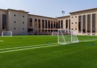 relvado artificial da grama falsificada de 35mm para o campo de jogos do futebol do futebol