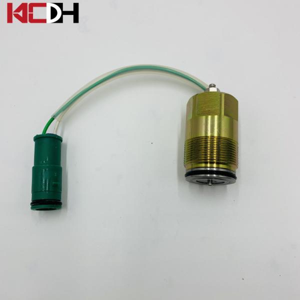 Штепсельная вилка K3V63 зеленого цвета клапана соленоида гидронасоса частей запасной части SK200-6 экскаватора Kobelco