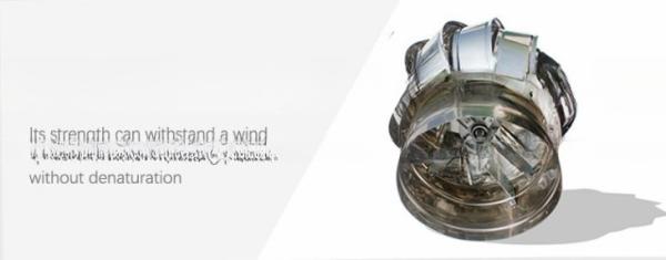 Economia de energia 600mm Diâmetro fechado de rolamento vento ventilador de turbina de telhado
