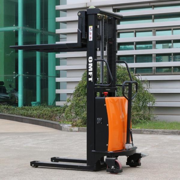 Steel CDSD15 1.5 Ton 1500 Kg Walker Half Semi Electric Pallet Stacker Jack Ce ISO