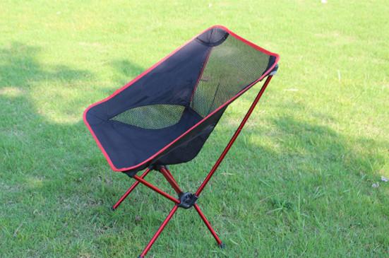 Oxford Quick Open Fishing Camping Folding Moon Chair, Mini Folding Camping Chair For Fishing