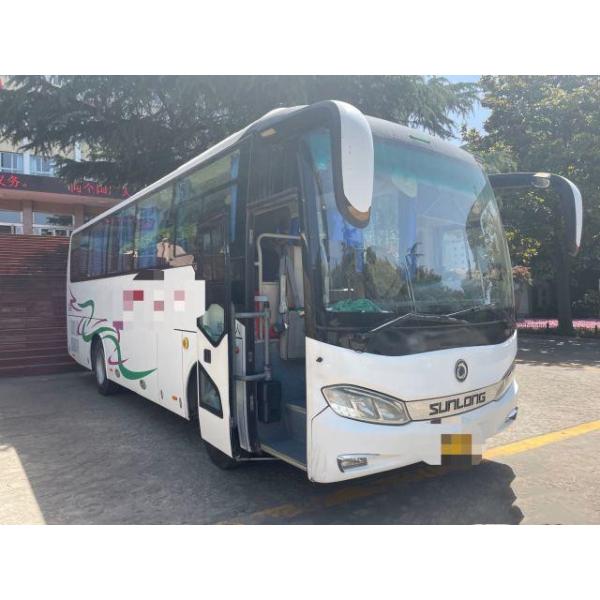 Used Sunlong Bus SLK6873 39 Seats 2016 Rear Diesel Engine Steel Chassis Yuchai 162kw Used Coach Bus for Africa