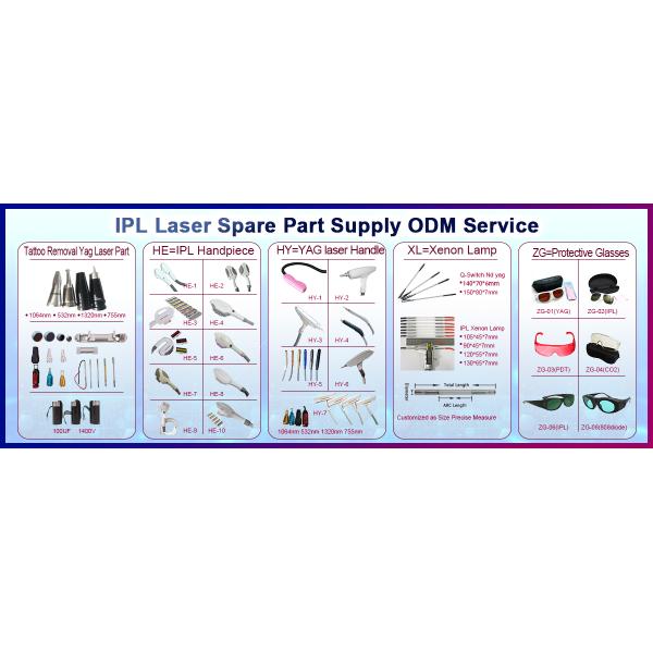 Filtro de luz adaptable de los recambios del IPL E para la máquina de la belleza del OPT SHR