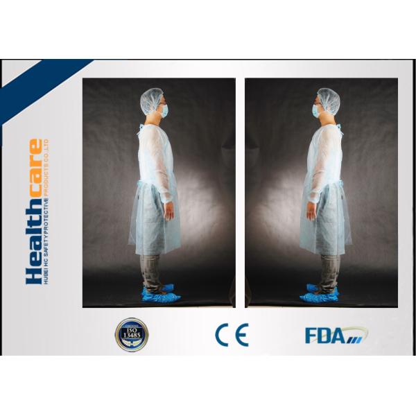 PP/SMS/SMMS Disposable Exam Gowns Antibacterial Fluid Resistant