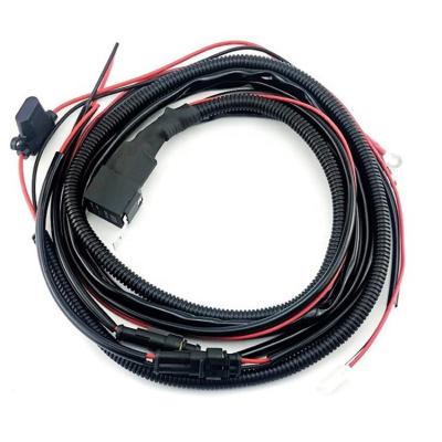 4-28AWG Customized  Motorcycle Wiring Harness Kit electrical cable assembly