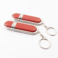 80MB/S 256GB Brown cubren memoria USB con cuero USB 2,0 y el USB 3,0 con alto escribe velocidad