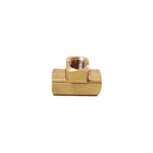 1/4NPT* 1/4NP* 1/4NPT Female Brass Hose Tee Fittings Lead Free
