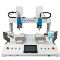 PLC touch screen máquina de chave de fenda automática 4 eixos para montagem de fábrica