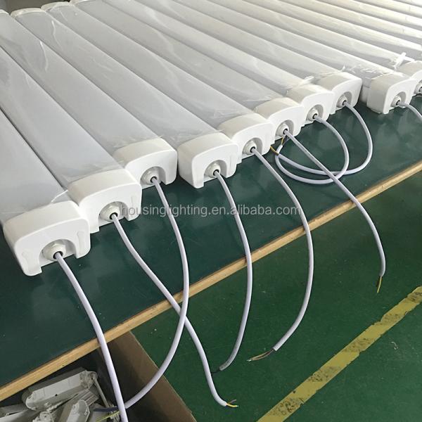 120-150lm/W Luminous Flux LED Triproof Light with SMD2835 Light Source AC100-240V Input Voltage