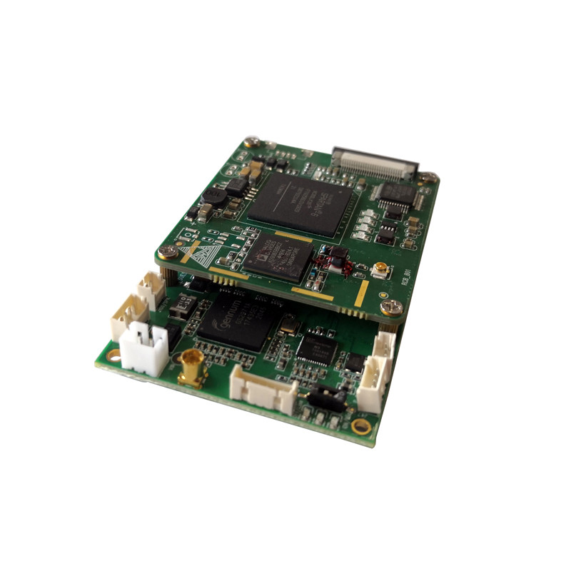Задержка AES256 передатчика QPSK FHD SDI CVBS 200-2700MHz модуля COFDM доски OEM видео- низкая