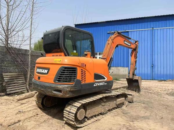 2020 Doosan DX60-9C 6 Ton Used Excavator Over 3000 Hours Good Condition Digger