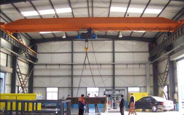 Industrial Electric Traveling Single Girder Overhead Crane 3 Ton / 2 Ton