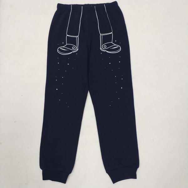 Thermal Children Pajamas Set Luminous Glow Print for Winter and Autumn Sleepwear Boys