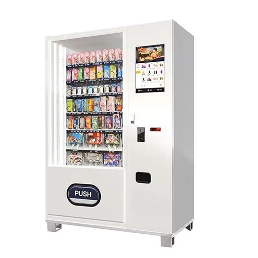 Des distributeurs automatiques de snacks et de boissons intelligents de grande capacité permettant une vente au détail pratique