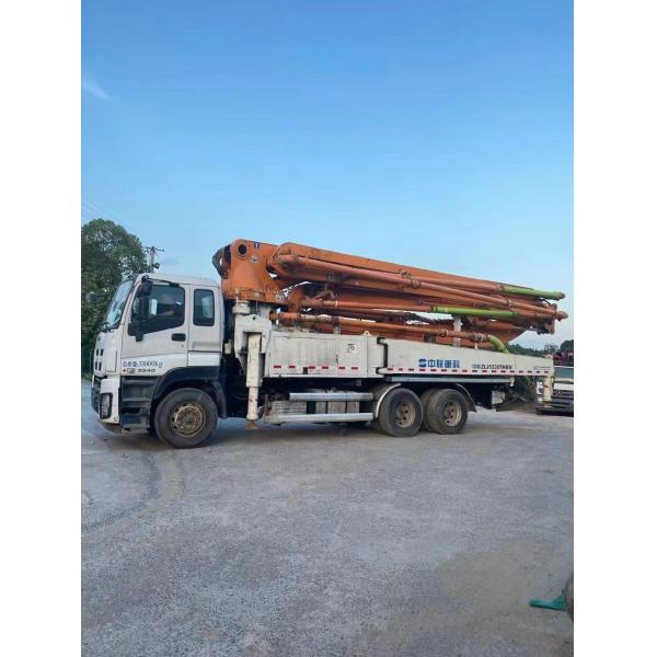 Послепродажное обслуживание Zoomlion 47m Batching Plate Track Mounted Pump Second Pump Truck