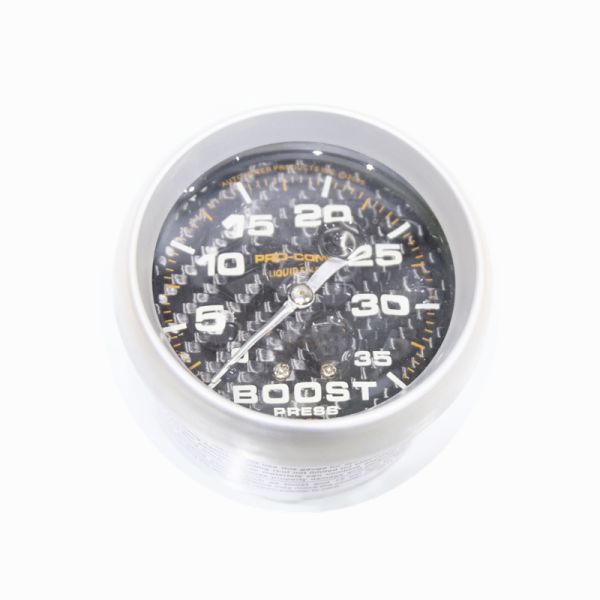 12V Racing Instrument Panel Fuel Gauge with Custom Processing and Carbon Fiber Design