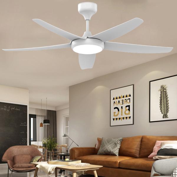 mayorista, fabricante, fábrica, lote    Lámpara de ventilador colgante de luz LED americana, araña simple, sala de estar, nueva tecnología de inversor, diseño moderno, hogar, restaurante, plástico