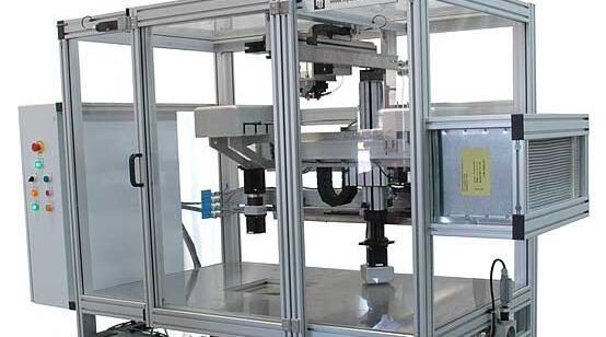 Electric Control  Industrial Spray Coating Equipment For Automobile Brake Disc Induction