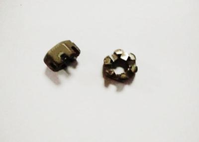 Environmentally Friendly Thickening Slotted Hex Nut , M18 X 1.5 Slotted Lock Nut Thickness 8mm