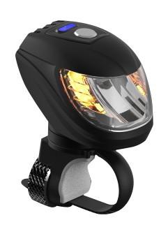 Aluminium Bicycle LED Safety Lights Sensor Function , 2000 Mah Battery Bike Night Lights 