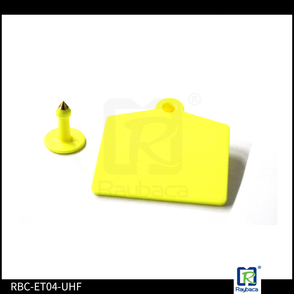 Большие бирки поголовья UHF RFID размера, бирки уха скотин Engravable для коровы молочной фермы