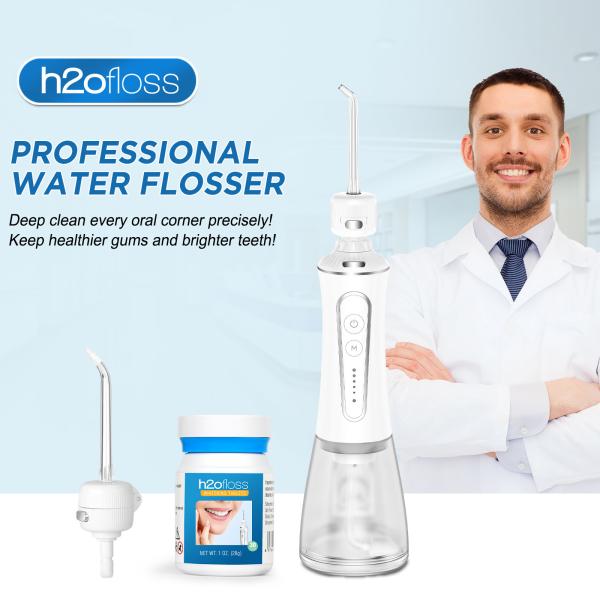Breath Freshening Dental Water Flosser Travel For Oral Care