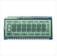 Do módulo transparente da exposição do LCD Transflective Temp de funcionamento -30-+80℃ LCD de 14 segmentos