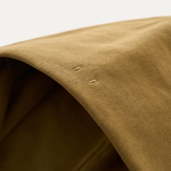 Boxy Cropped Hoodie, 380G Loose Fit Men’s Long Sleeve Hooded Sweatshirt with Pockets | OEM & ODM Supported, Custom Logo, Fabric & Color Available