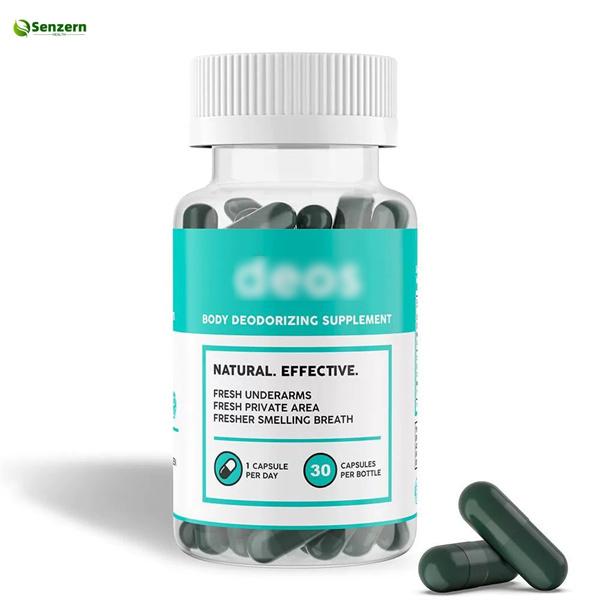 Chlorophyll Mint Parsley Body Magic Capsules Nutritional Supplements Natural Ingredients