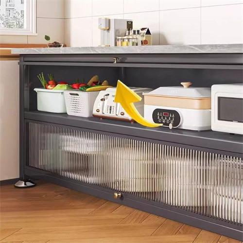 Rust Proof Kitchen Sideboard Cabinet Widened To 45cm And Raised To 80cm