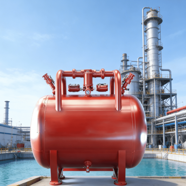 High Strength Material Construction Petrochemical Process Separator with Automated Control and Certified Pressure Capability