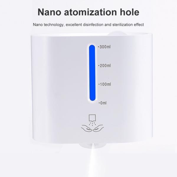 Automatic Wall Mounted Alcohol Spray Dispenser Electric Alcohol Disinfection Sprayer Intelligent