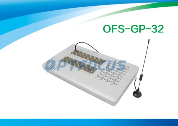 32 Channel VOIP GSM Gateway 850MHz 900 MHz 1800 MHz 12 Vdc 500 mA GP