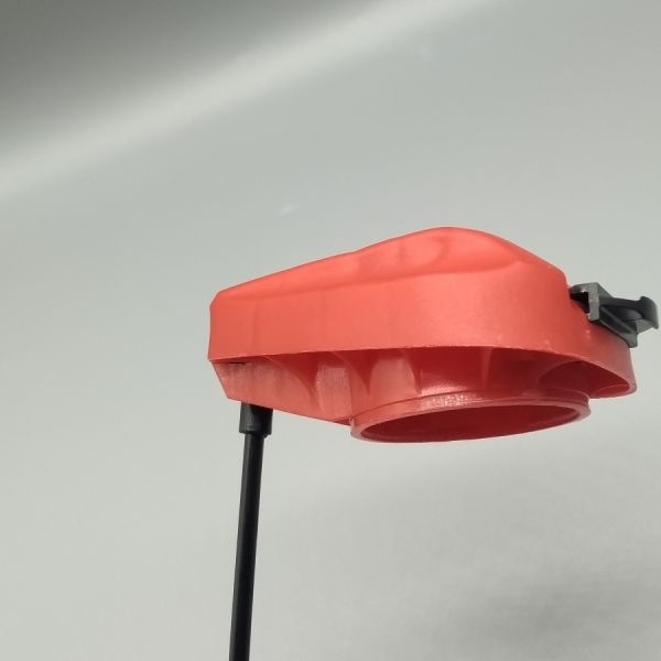 Compact Push-Type Carburetor Purge Valve for Utility Vehicles and Golf Carts with Low-Profile Inline Design