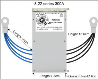 Common Port Lifepo4 ANT Smart BMS 20s 300A Balance For Electric Vehicle