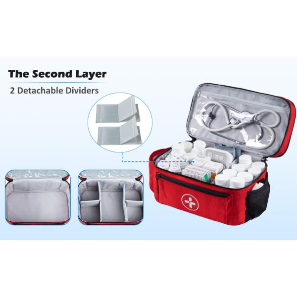 Travel Medicine Bag Organizer-Medicine Organizer Storage-Pill Bottle Organizer Storage-Medication Organizer