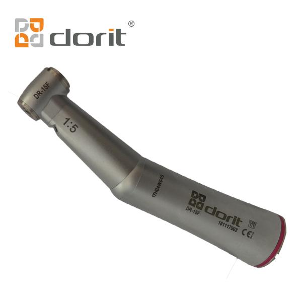 Tipo velocidade de E da fibra ótica que aumenta Handpiece dental 1/5 contra o ângulo dental