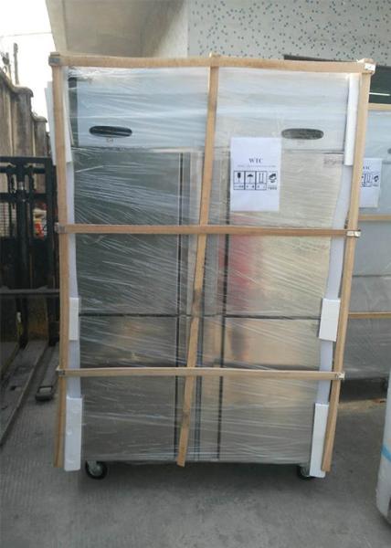 Restaurant Stainless Steel Refrigerator Reach In Freezer For Kitchen