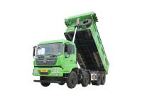 11-20T Dongfeng Dump Truck 8x4 12 Wheels 336 371HP 40T 50T for Heavy Duty Truck Used Dump Truck Green