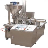 50-500ml Máquina de vedação rotativa de enchimento de copos Máquina de vedação de copos de suco personalizável