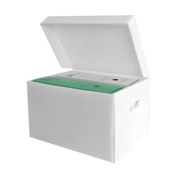 Fluted Polypropylene PP Plastic Corflute Archive Box