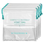 Disposable 1000ml Biodegradable Bags 12 Pack Biodegradable With Absorbent Pad