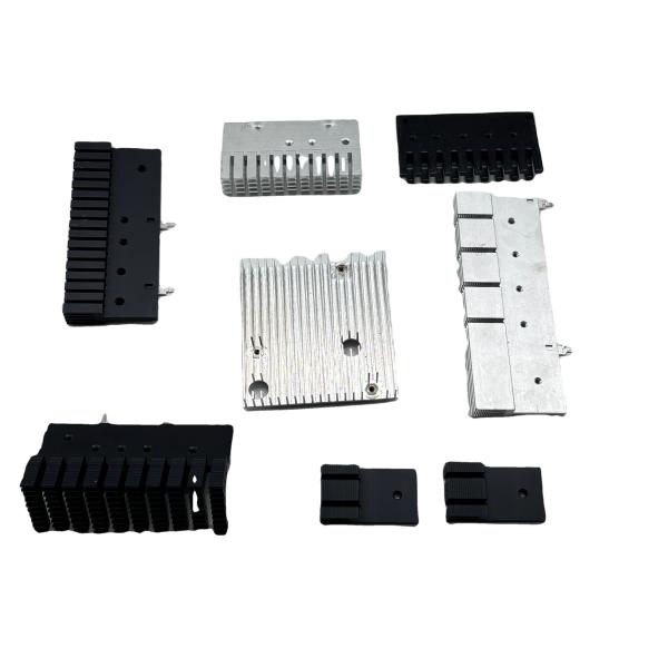 Aluminum Profile Heat Sink CNC Machining Aluminum Etruded Heatsinks Radial Heatsink LED Heatsinks