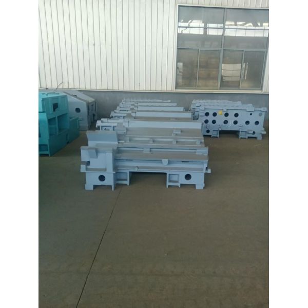 Heavy Duty Cast Iron Machine Tool Castings - Various Sizes for Industrial Machine Tool Base/Frame Components