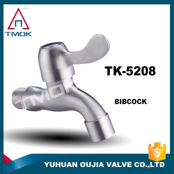 1/2*3/4 stainless steel angle valve male NPT thread control valve return flow water full port lead free chromed fitting