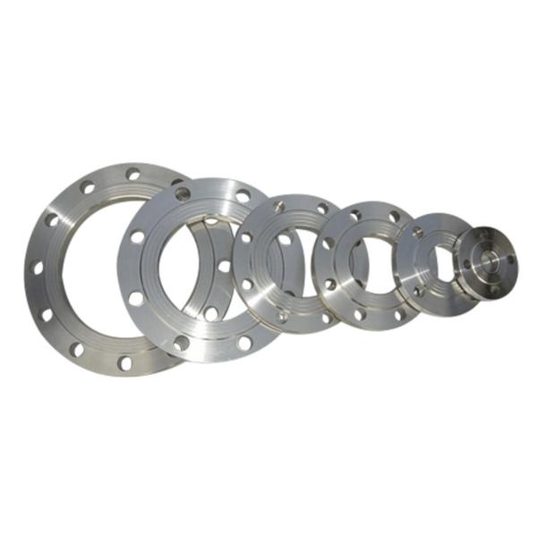 Stamping Titanium Pipe Flange Titanium Gr 5 Flanges Metal Pad Gasket For Chemical