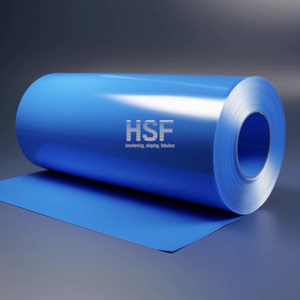 50μm Blue Monoaxially Oriented Polyethylene Film for Packaging, Agriculture, and Medical Applications