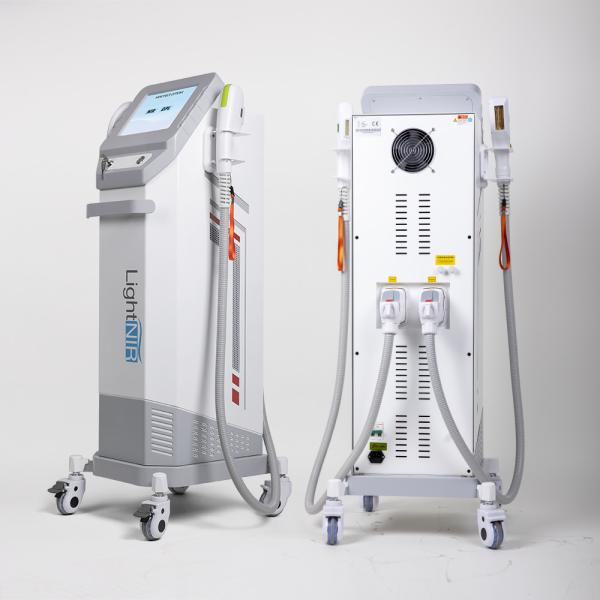 3000W 2 Handles DPL NIR Skin Rejuvenation Fast Hair Removal Machine